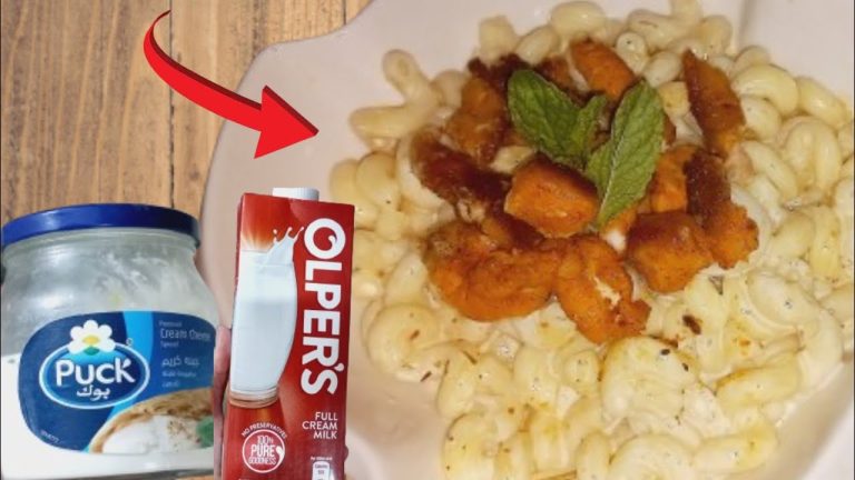 Pasta Recipe | White Sauce Cream Cheese Pasta