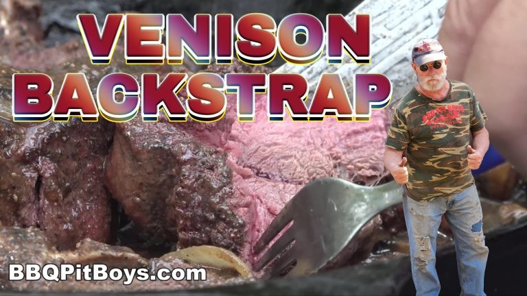 Natural Veggie Fed Venison Backstrap Chops