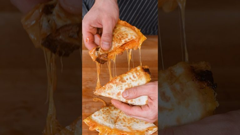 The BEST Beef Quesadilla (Korean Bbq Inspired)