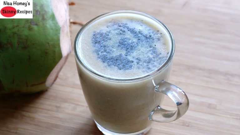 Summer Weight Loss Smoothie/Shake – Quick Weight Loss With Basil Seeds – Sabja Seeds For Weight Loss