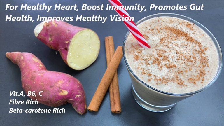 Sweet Potato Smoothie | Weight Loss Smoothie | Healthy Heart | Boost Immunity | For Healthy Vision