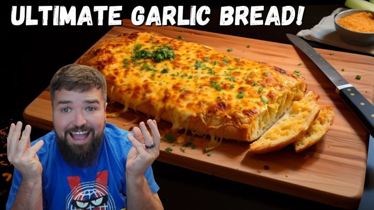 ChatGPT Created this Garlic Bread recipe! Is it the best ever?
