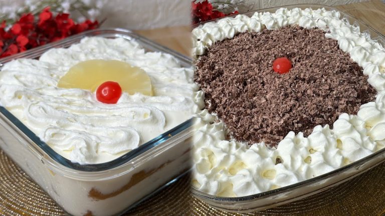 Easy No-bake Dessert Recipes: Black Forest Cake & Pineapple Cake | Special Dawat Recipe