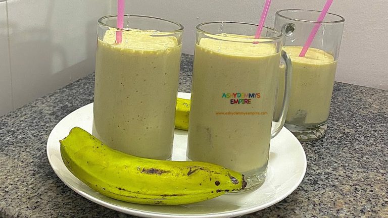 2 INGREDIENTS ONLY | HOW TO PREPARE BANANA SMOOTHIE | BANANA MILKSHAKE | BANANA JUICE RECIPE