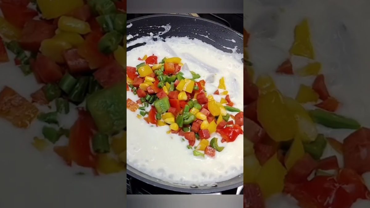 Easy and Simple White Sauce Pasta Recipe #food #viral #youtubeshorts #cooking #shortvideo #recipe