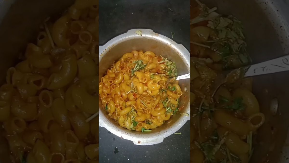 COOKER Vaala Desi PASTA 🤩😋 #shorts #pastarecipe #pasta #pastalover #pastarecipe #snacks