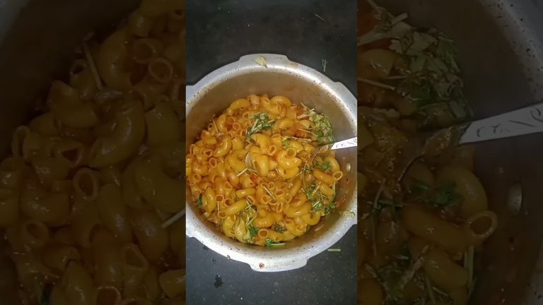 COOKER Vaala Desi PASTA 🤩😋 #shorts #pastarecipe #pasta  #pastalover #pastarecipe #snacks