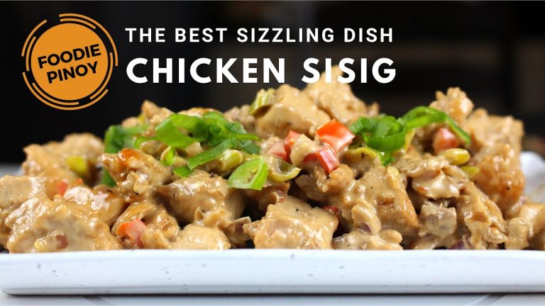 EASY CHICKEN SISIG RECIPE [Using Chicken Breast]