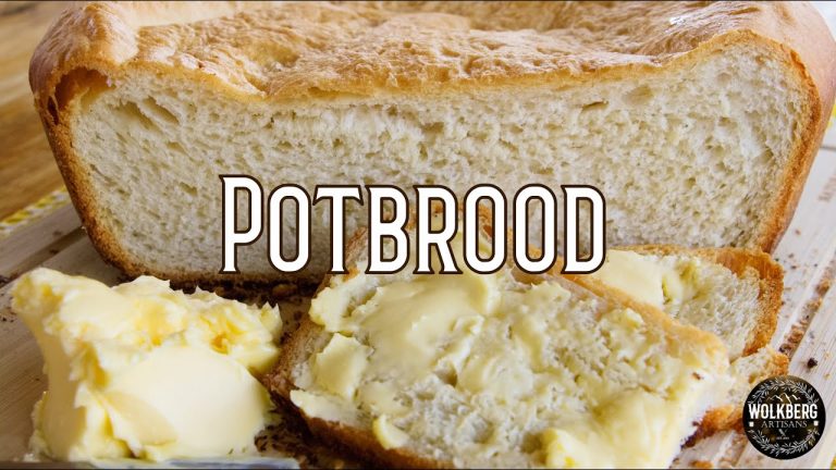 Cast Iron “Potbrood” recipe | Pot bread recipe | Dutch oven bread | Homemade bread | Braai | Potjie