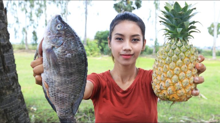 Cooking fresh fish with Pineapple recipe – Cooking skill