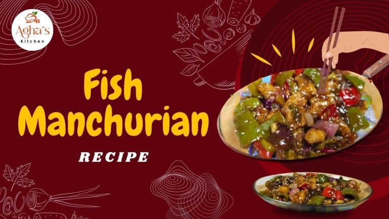 Fish Manchurian Recipe | Easy Chinese Recipe | Fish Recipe #aghaskitchen