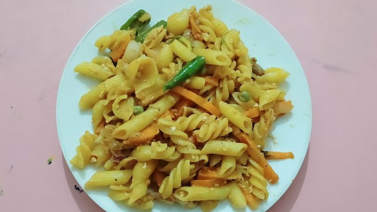 Pasta Recipe Bangla | অল্প উপকরণ দিয়ে মজাদার পাস্তা রান্নার রেসিপি |Easy and Tasty Pasta |Egg Pasta