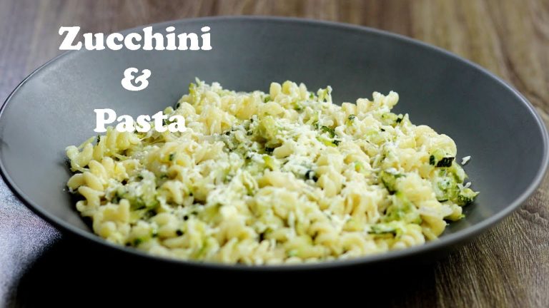 Zucchini Pasta: A Quick and Healthy Recipe