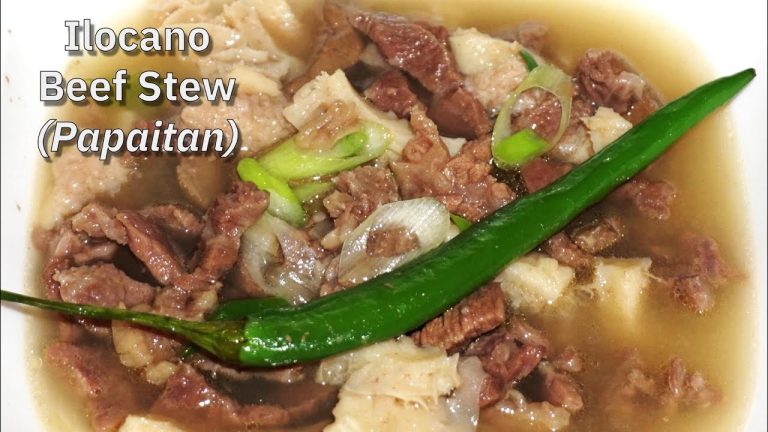 EASY TO MAKE PAPAITAN RECIPE (Ilocano Beef Stew) | Show-Me Home Cooking | 007