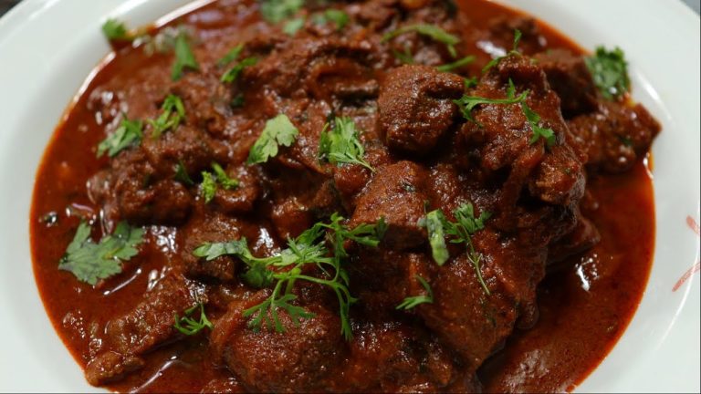 How to make Red Beef Curry in Pressure Cooker |  Everyone who tried loved this red beef curry