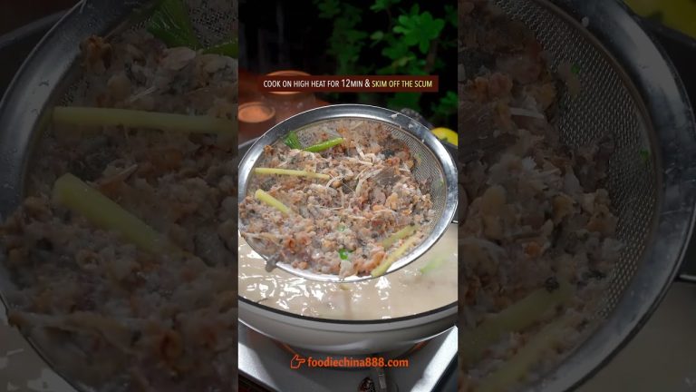 EASY CHINESE FISH SOUP RECIPE #recipe #cooking #chinesefood #fishrecipe #soup #fishsoup #carp