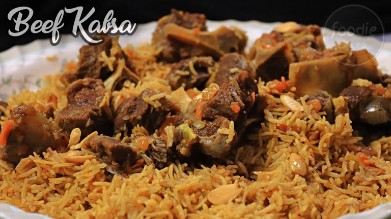 Beef Kabsa Recipe | Arabic Kabsa Recipe