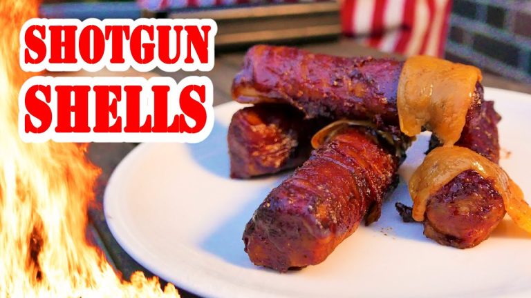 Shotgun Shells – Gefüllte Cannelloni im Bacon Mantel – BBQ Grill Rezept Video – Die Grillshow 188