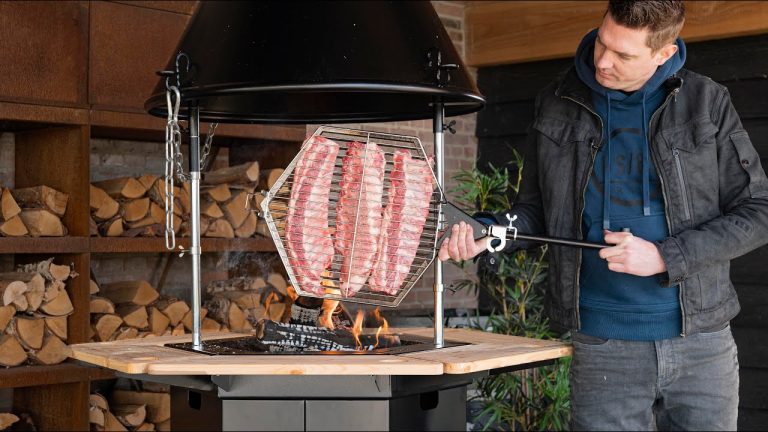 THIS is why I love grilling BBQ RIBS over open fire