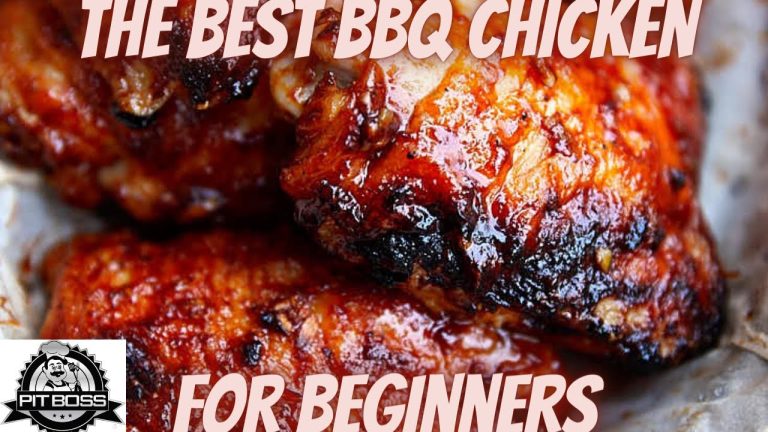 Pit Boss pro series – smoke bbq chicken thighs on pellet grill