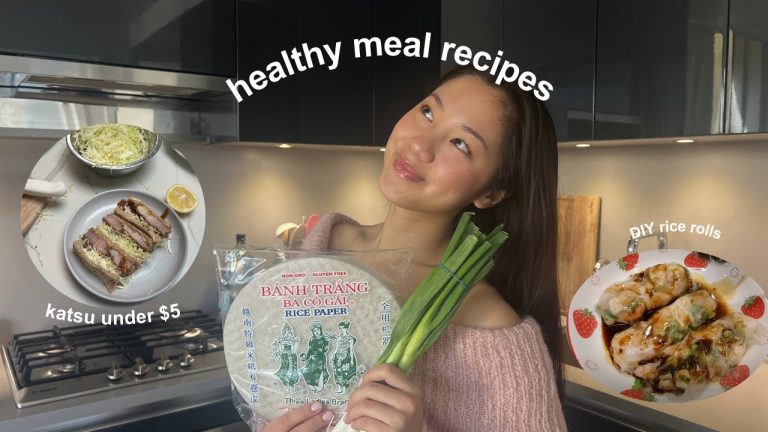 recipes you can ACTUALLY cook at home (healthy + affordable!)