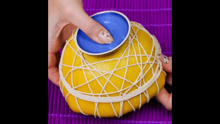 Reutiliza las cáscaras de fruta para crear una vela increíble 🕯️