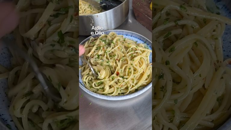 The most simple – incredible – Italian pasta