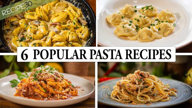 6 Must Try Popular Pasta Recipes –  A Gastronomic Journey