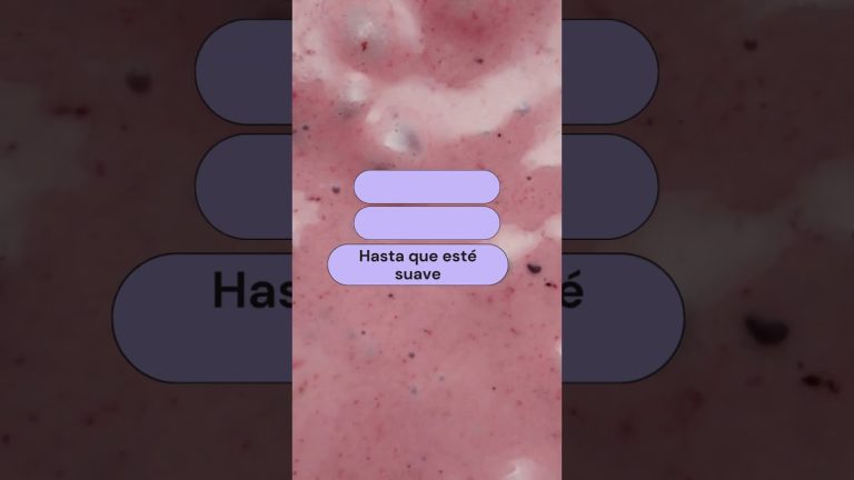Receta Smoothie de Bayas Mixtas / Mixed Berry Smoothie Recipe #shortvideo