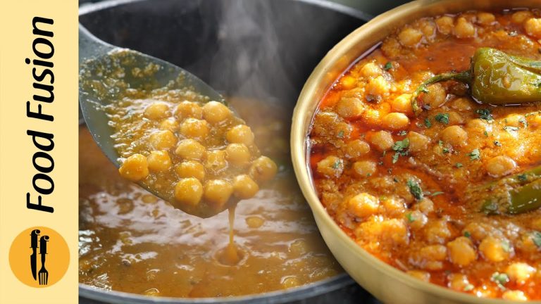 Smokey Cholay🌶️👉 Breakfast/Sehri Recipe by Food Fusion