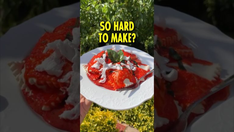 Why Ravioli is so hard to make 🍝🇮🇹