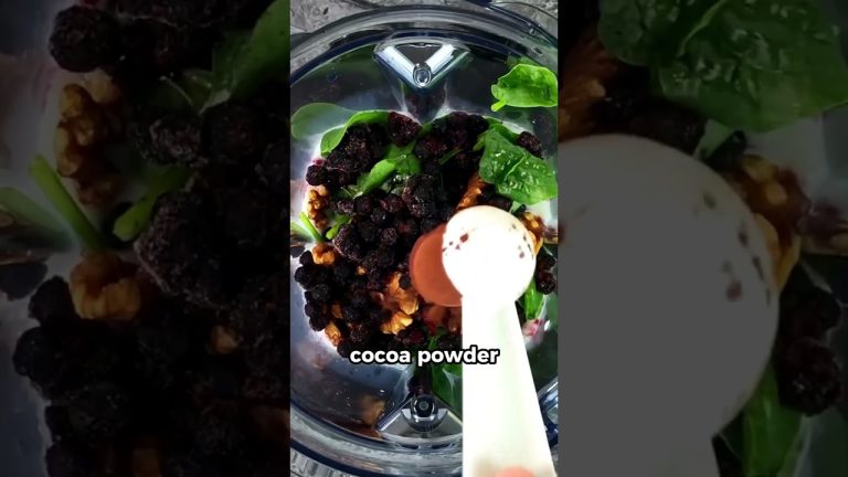 Blueberry Choco Smoothie  #healthy #smoothie #healthyrecipe #smoothierecipes #proteinsmoothie