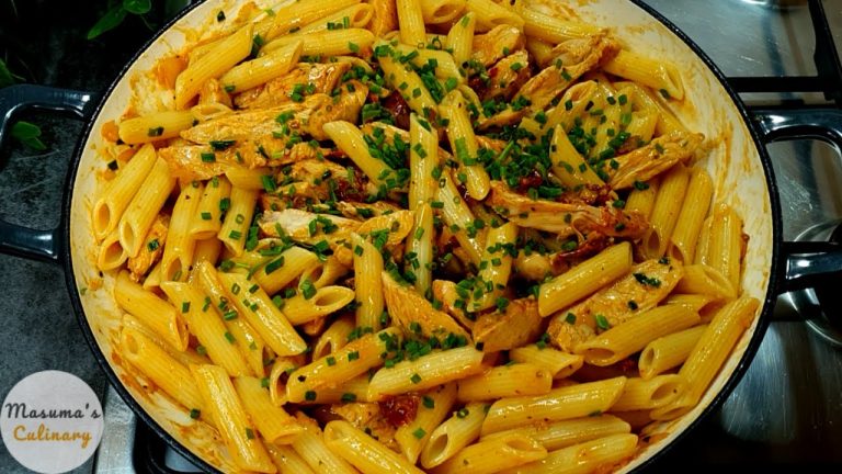 Quick & Delicious: One Pot Honey Mustard Chicken Pasta In 30 Minutes! Masuma's Culinary