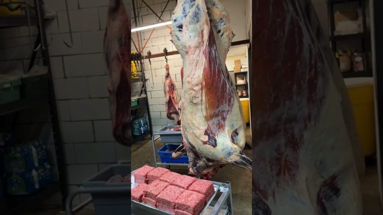 Our locker beef is sourced from local farms and dry-aged for superior flavor and tenderness! #shorts