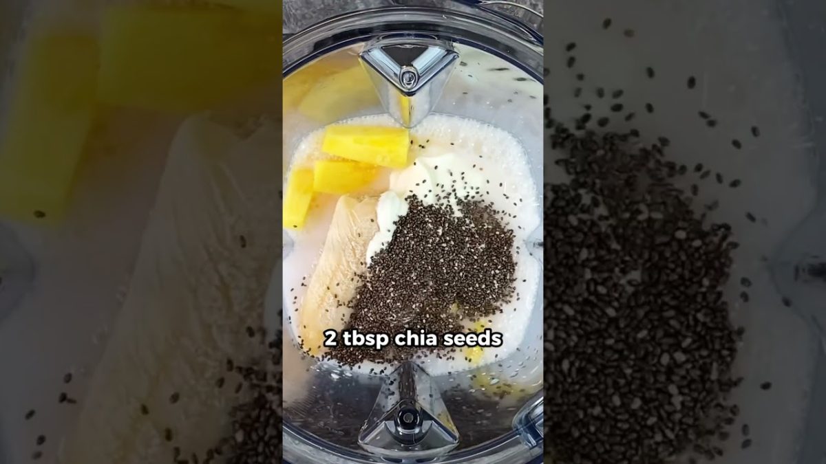 Tropical Smoothie #healthy #smoothie #healthyrecipe #smoothierecipes #smoothielife