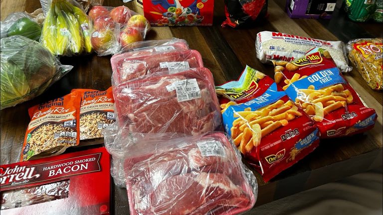 Commissary Grocery Haul  +For  Step by Step Recipes Click Hashtag #antoinetteyoungfood4thesoul