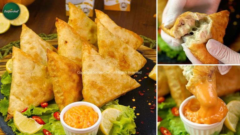 Ramadan Special: Chicken Malai Boti Samosa Recipe for Iftar by SooperChef