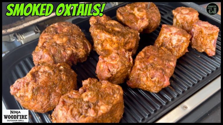 Smoked and Braised Oxtails! | Ninja Woodfire Grill Recipe!
