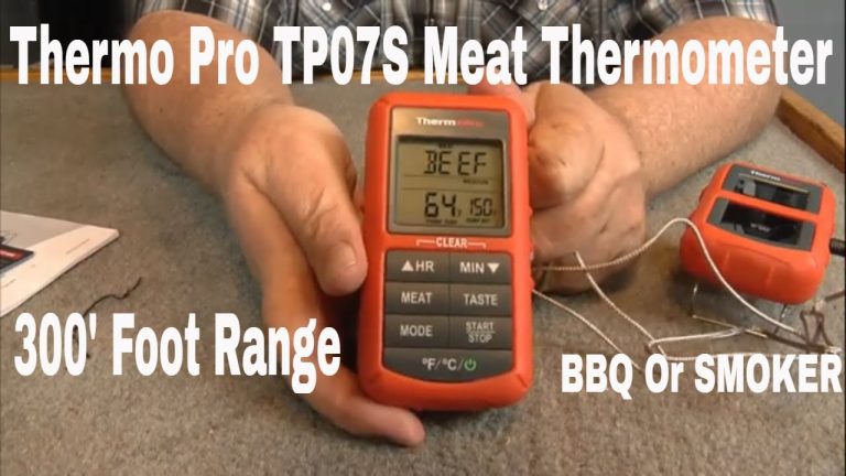 ThermoPro TP07S Digital Smart LCD Screen BBQ Meat Thermometer – Product Review