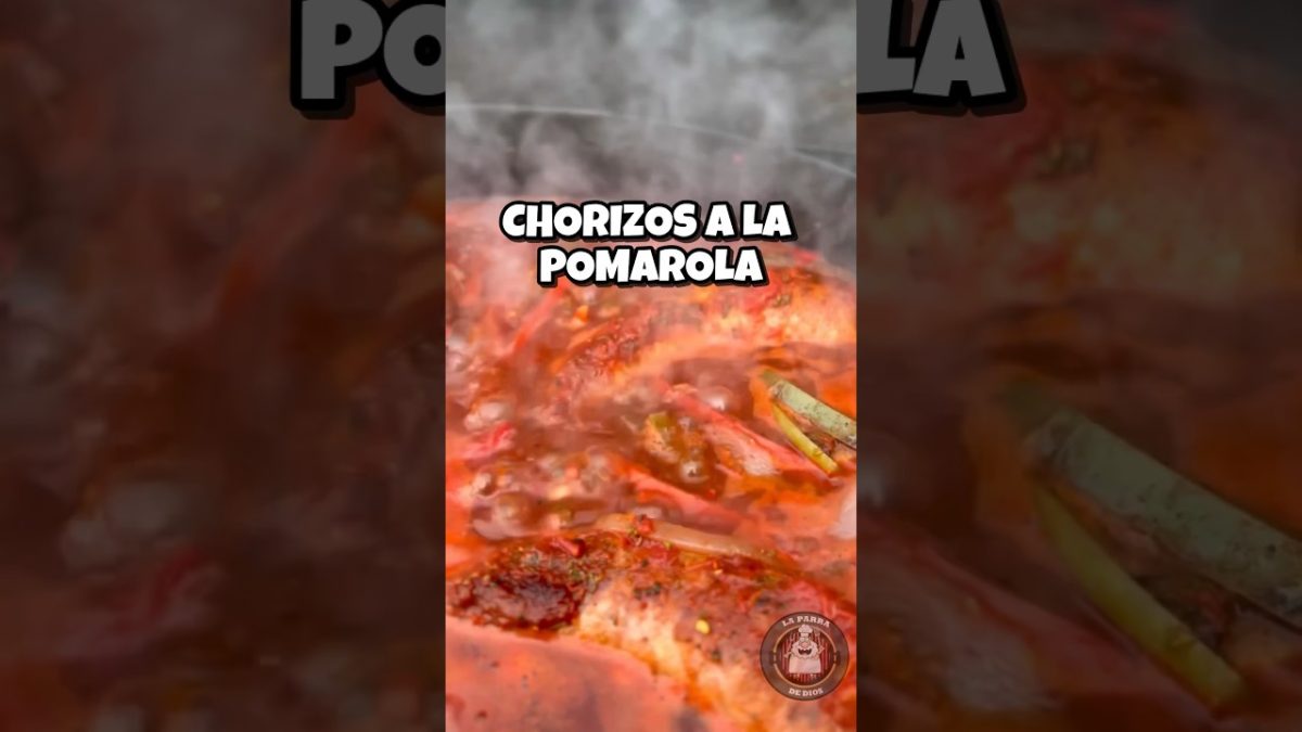 CHORIZOS A LA POMAROLA 🥫🍷🔥 #asado #bbq #food