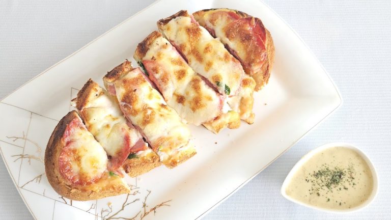 No dirty dishes.  I pour the eggs into the bread and lunch is ready