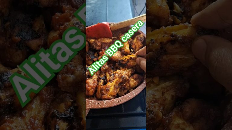 alitas a la bbq