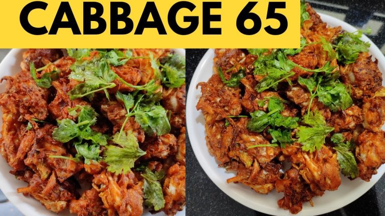 Cabbage 65 |  Cabbage 65 Recipe Malayalam | കാബേജ് 65 | Angel Wings