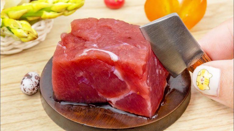 Amazing Miniature Beef Recipe 🥩 Miniature Beef Lo Mein Recipe | Best Of Miniature Cooking