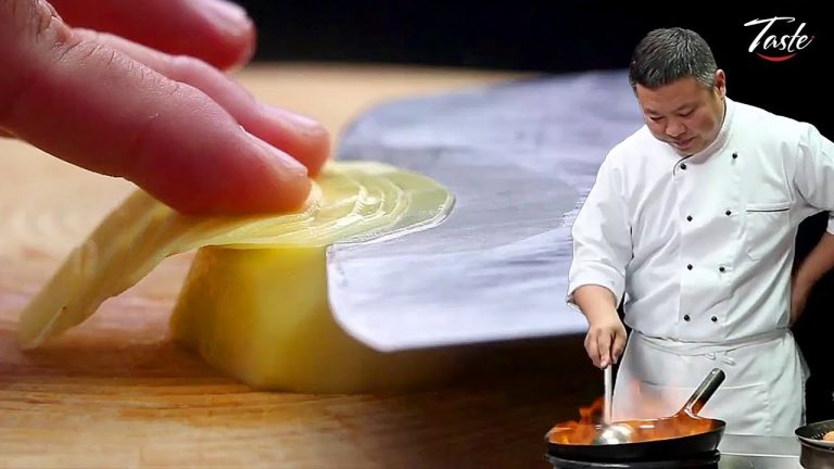 Satisfying Knife Skills – Cut Potato l Chinese Recipes by Masterchef
