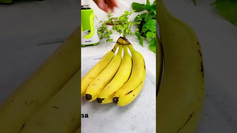 Banana Smoothie | Easy Smoothie ever | Healthy Smoothie #shorts #smoothie #asmr #bestcurry