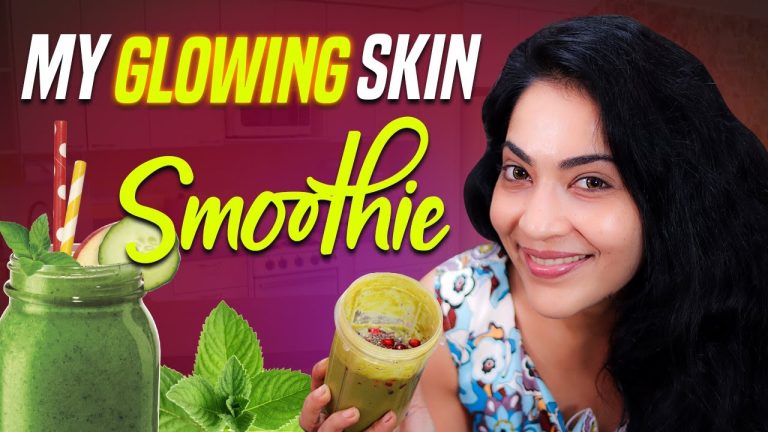 My Daily Morning Drink | Glowing Green Smoothie😍 | Stay Fit With Ramya