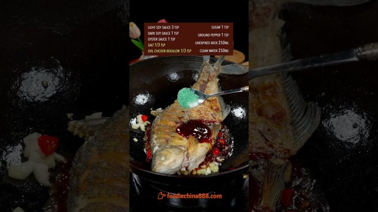 HOW TO COOK FRESHWATER FISH LIKE A PRO? #recipe #cooking #chinesefood #fishrecipe #freshwaterfish