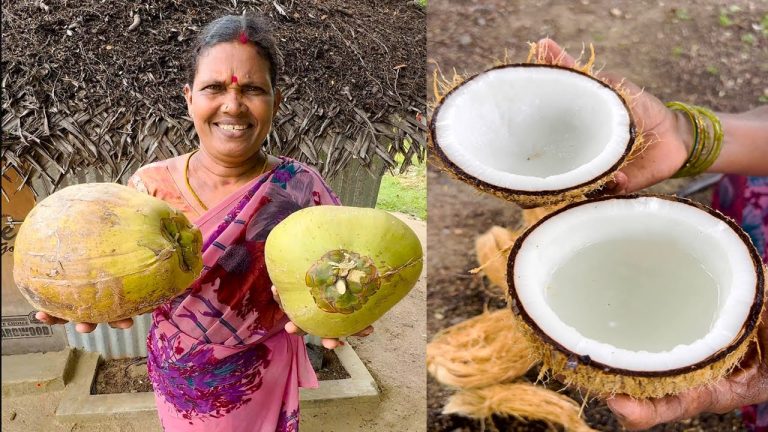 Coconut Fry Recipe | Village Cooking | Side Dish Recipes