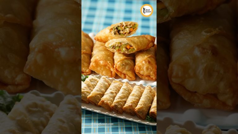 Quick and Easy Chicken Spring Rolls Recipe Food Fusion